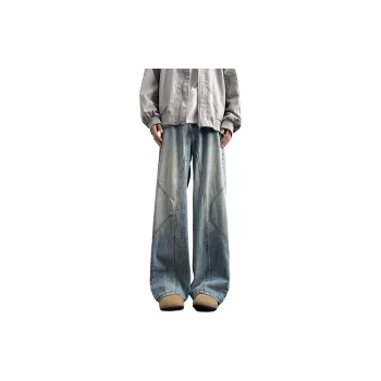 FOMOCE Jeans Unisex Light Blue