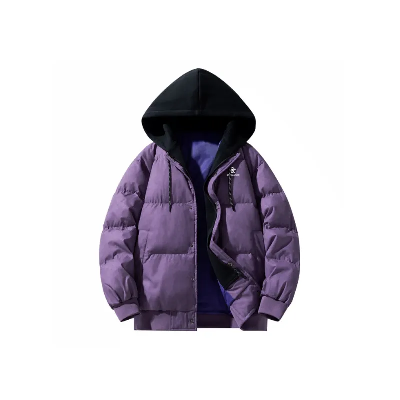 ROBINHOOD Puffer Jacket Unisex Black-4
