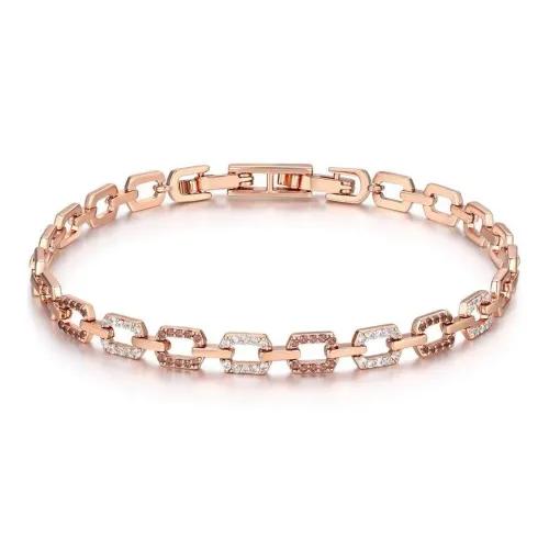 BLINK DAY Copper Alloy Zircon Bracelets Women's
