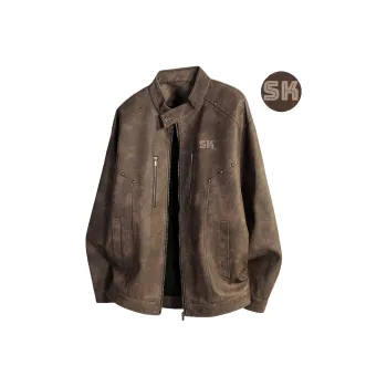 S.k. Manor Hill Leather Jacket Unisex