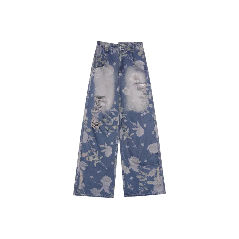 SFNT Jeans Unisex Monogram Denim-0