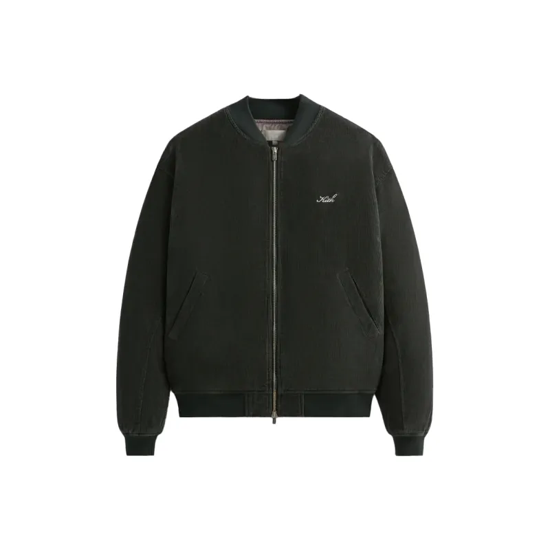 KITH Washed Corduroy Avery Bomber Jacket-0