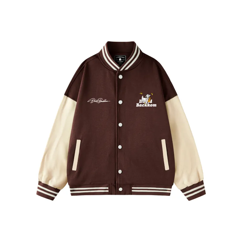 David Bakken x DAOMEIXIONG LIANMINGKUAN Baseball Jacket Unisex-17