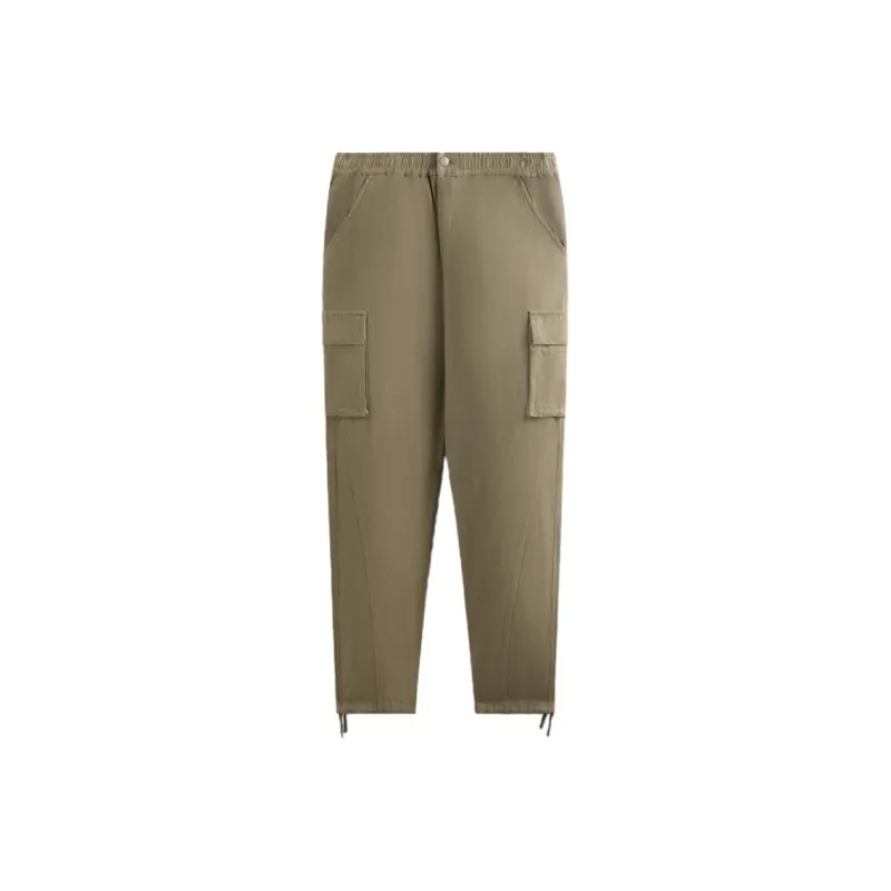KITH FW24 Denim Chauncey Cargo Pants Men's Light Yellow-0