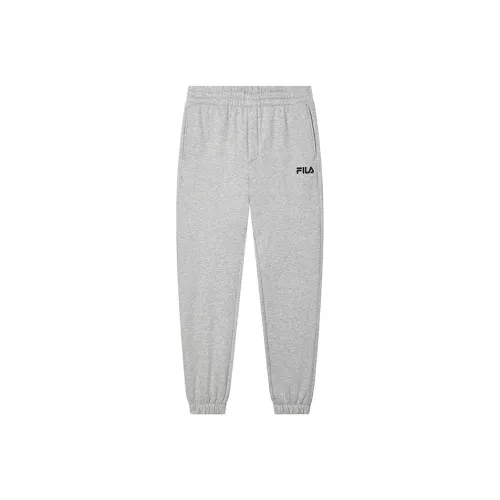 FILA Knitted Sports Pants Men's Mist Heather Gray