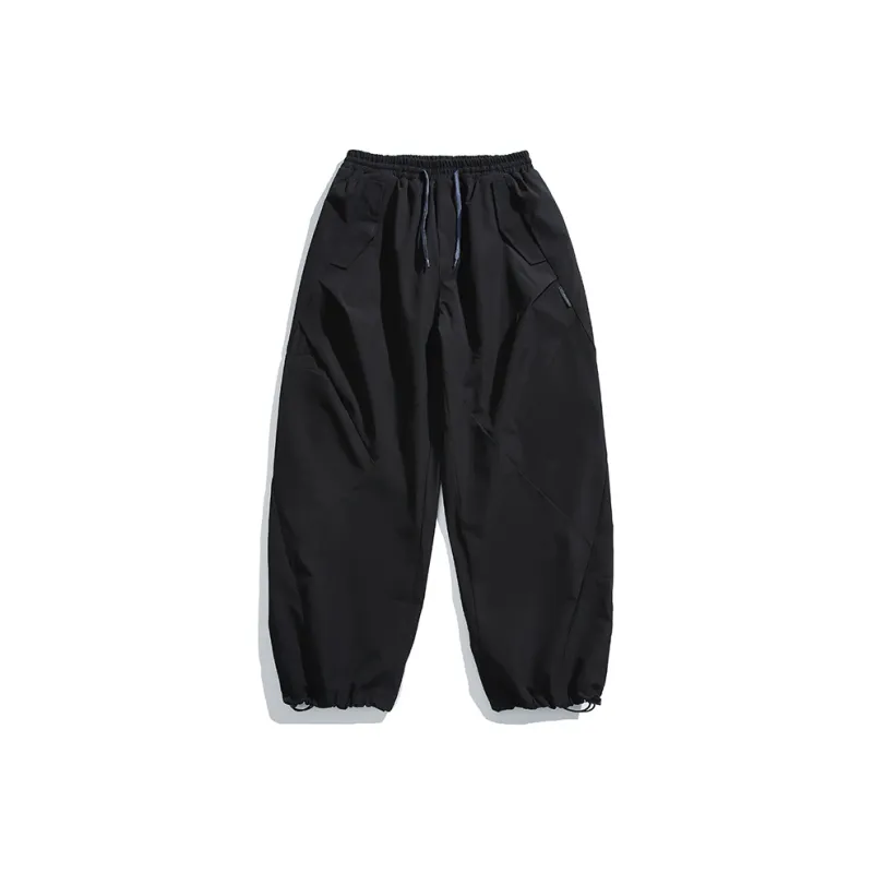 JUNGLE TIGER Cargo Pants Unisex Black-0