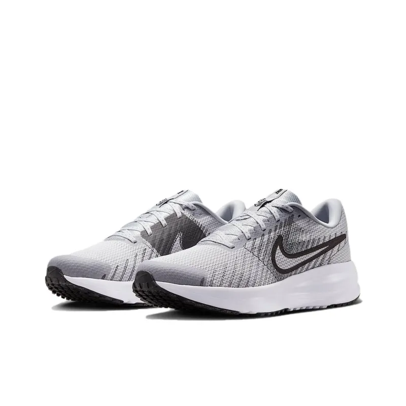 Nike RUN DEFY Low Top Running Shoes Men's Gray-2