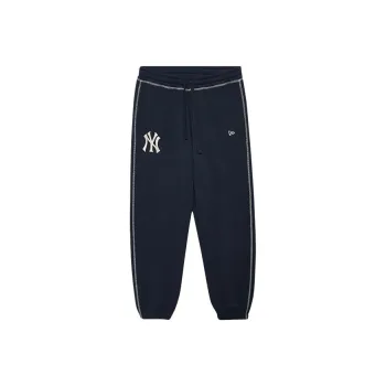 New Era SS24 Knitted Sweatpants Unisex Navy Blue