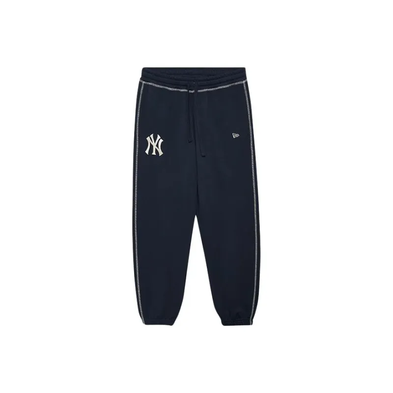 New Era SS24 Knitted Sweatpants Unisex Navy Blue-0