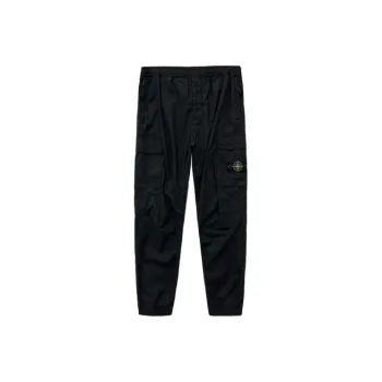 STONE ISLAND 31303 Stretch Cotton Tela 'Paracadute' Garment Dyed Cargo Pants