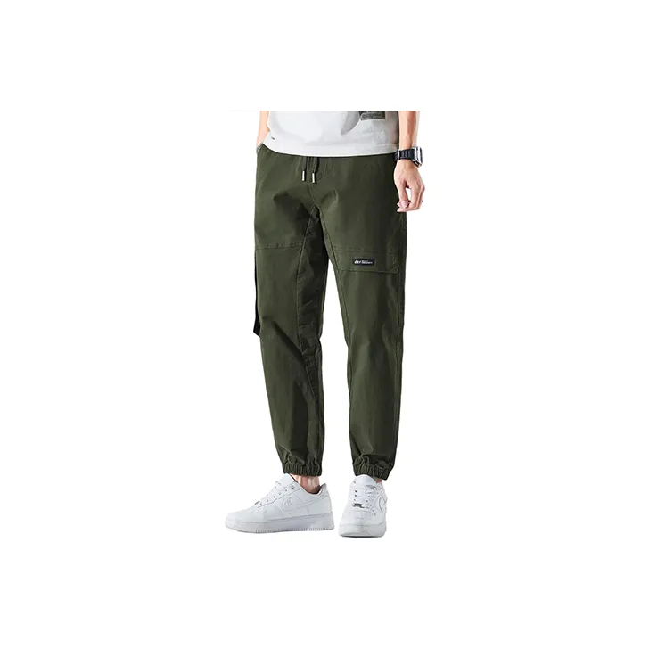 Tonlion Casual Pants Men's Light Army Green-0