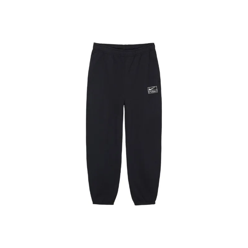 Nike x Stüssy SS24 Casual Pants Unisex Black-0