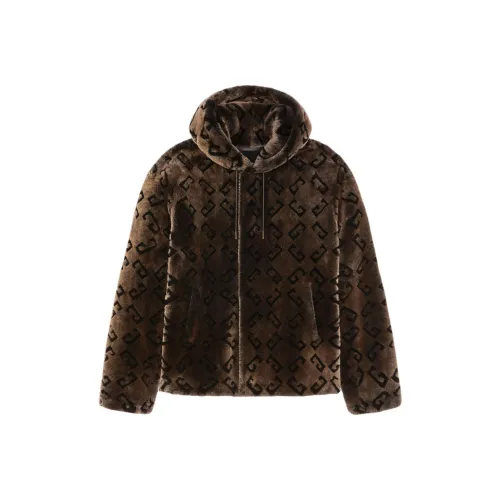 Givenchy Leather Jacket Men's Chocolate