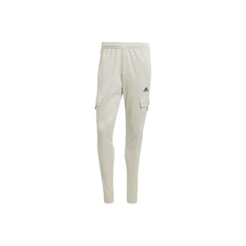 Adidas TIRO CARGO Knitted Sports Pants Men's Gray White-0