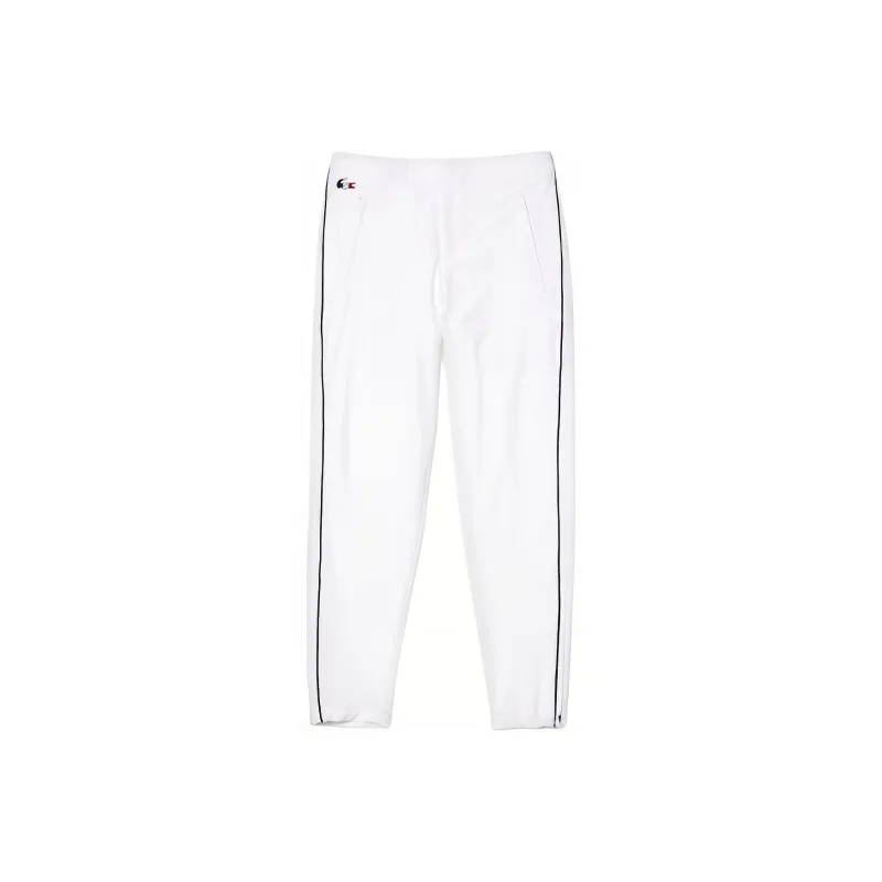 LACOSTE Knitted Sweatpants Men's White-0