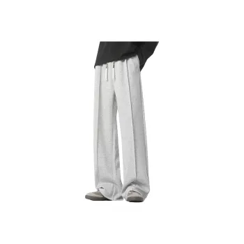 FAKE VINTAGE Knitted Sports Pants Unisex