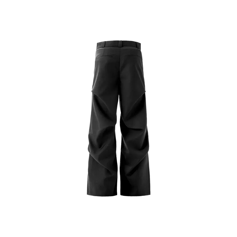 Pallsupol Casual Pants Unisex Black-1