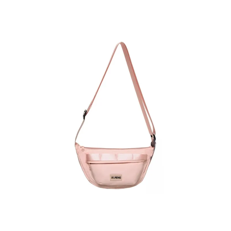 Yalu Nylon Shoulder Bag, Crossbody Bag Unisex Ecru/Black/Pink/Violet/Khaki/Peacock Blue-7