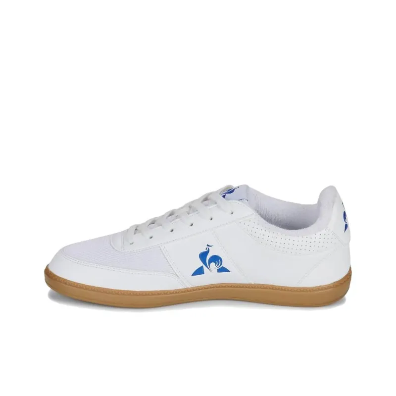 Le Coq Sportif Support Abrasion Resistant Slip Resistant Low Top Skateboard Shoes Men's White-2