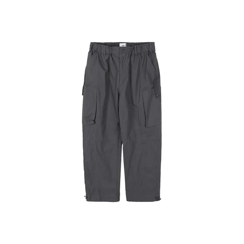 FOSS Casual Pants Unisex Dark Gray-0
