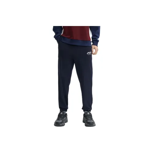 FILA Knitted Sports Pants Men's Hero Blue