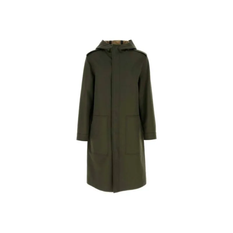 Valentino Trench Coat Men's Green-0