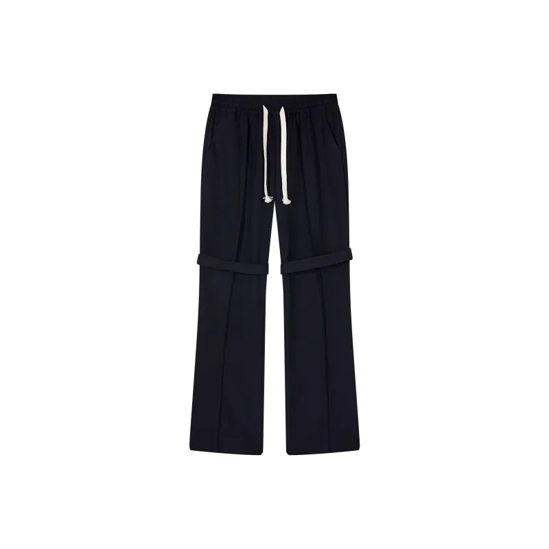 PASET Casual Pants Unisex Black-0
