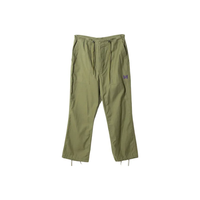 Needles Logo embroidered Trousers-0