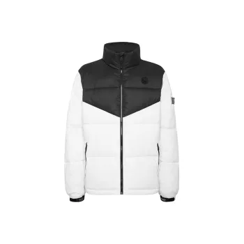 PLEIN SPORT Panelled Puffer Jacket