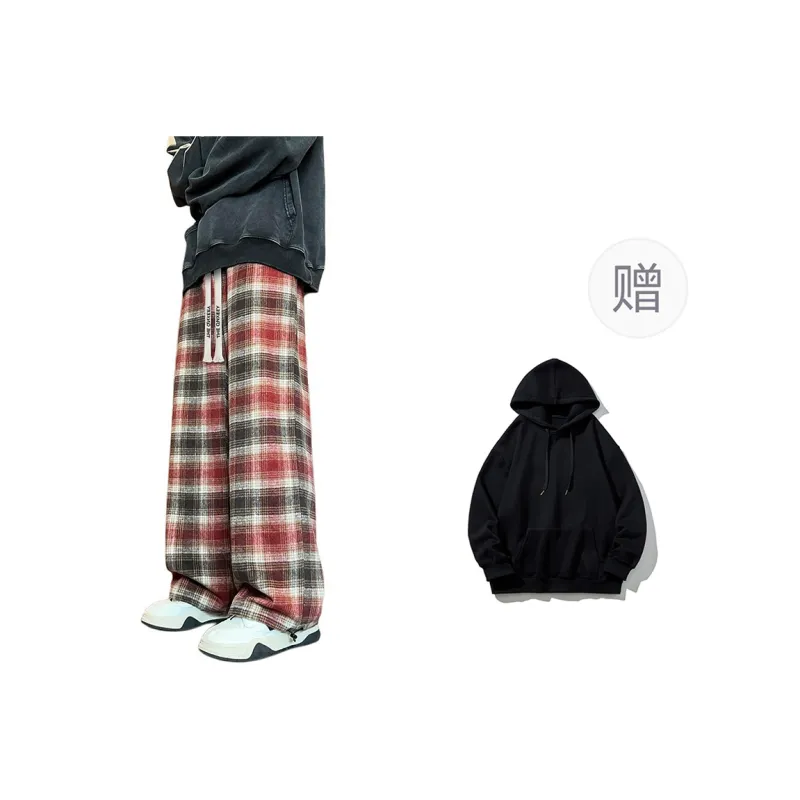 Qnxeey Casual Pants Unisex-23