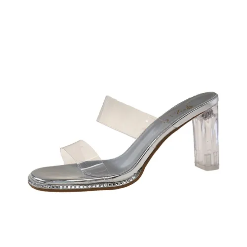 AJPAP Cut Out Abrasion Resistant Quick Dry Slide Slippers Women's
