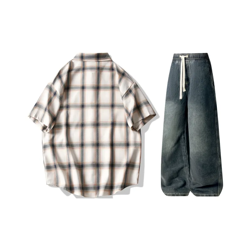 A.X.S.K Shirt Matching Set Unisex-36