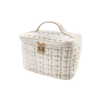 Sweet Pillow House Minimalist Style Large Capacity Chanel Inspired Makeup Bags