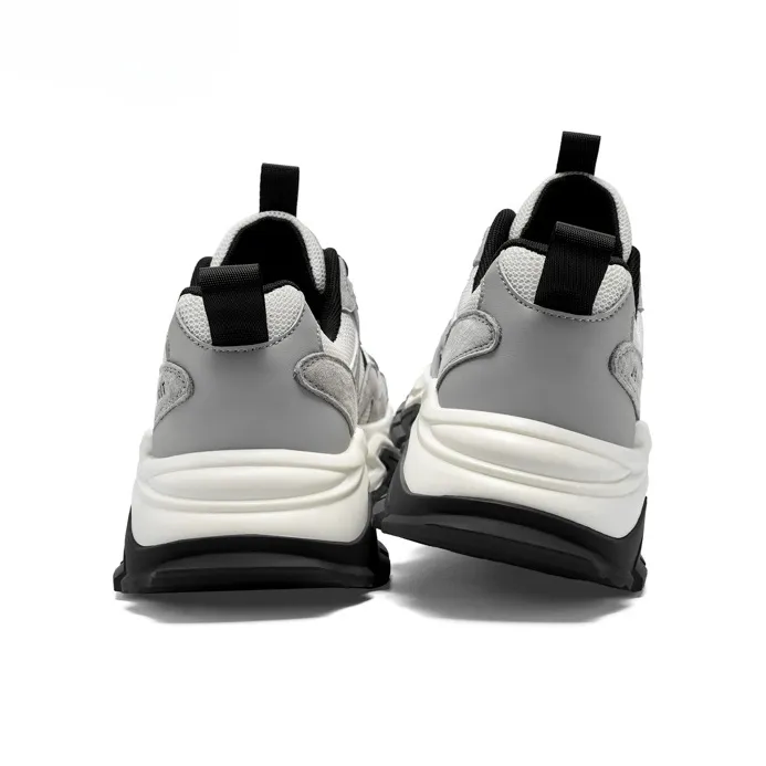 JEEP SPIRIT Chunky Sneakers Men Low Top Gray-4