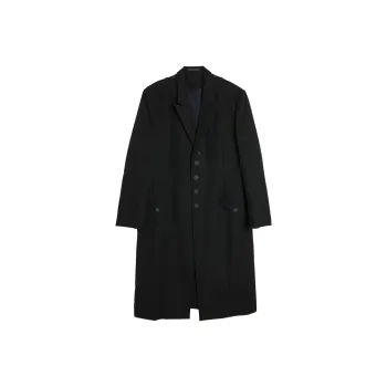 Yohji Yamamoto Pour Homme Army Gabardine Lapel Attachable Jacket