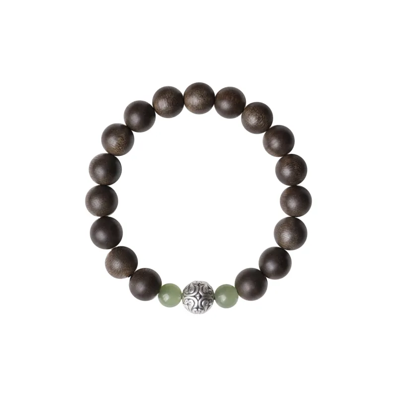 Moon Seal Hundred Rivers Fragrance Agarwood Bracelets Unisex-0