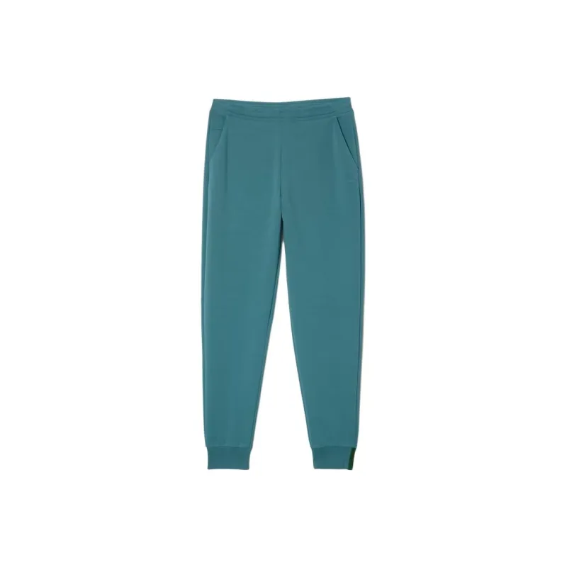 LACOSTE Knitted Sweatpants Men's Blue Green-0