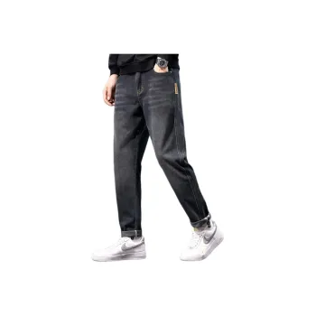 Tonlion Jeans Men Dark Gray Blue