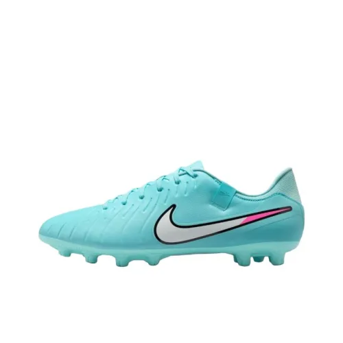 Nike Tiempo Legend 10 Academy Anti Slip Wear Resistant Soccer Shoes Men's Blue
