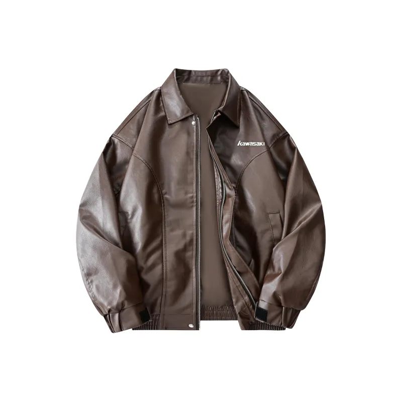 Kawasaki Leather Jackets Unisex-6