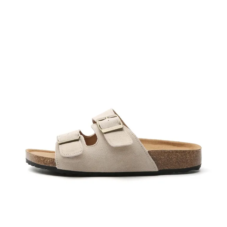 STELLA WEISZ Cork Sole Slip Resistant Abrasion Resistant Slide Slippers Women's-2