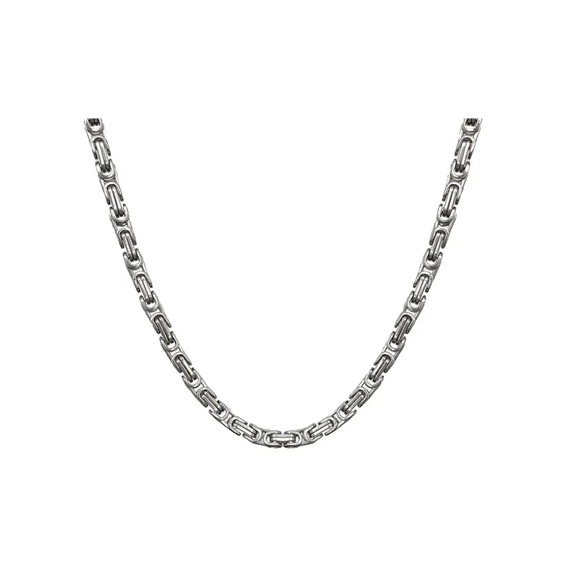 PUENTE S925 Silver Necklaces Men's-0