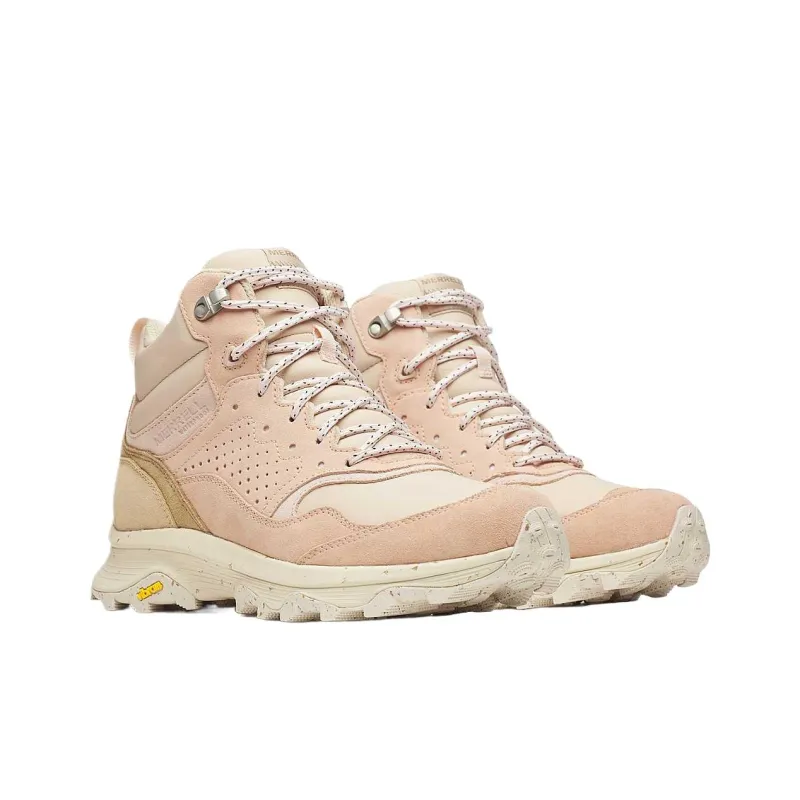 MERRELL Women's Speed Solo Mxd Mid Waterproof 'Tan Rose' Women's-1