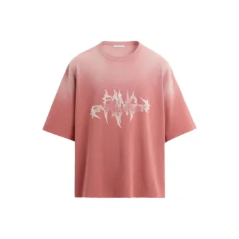 ZARA T Shirt Men's Light Peach Pink