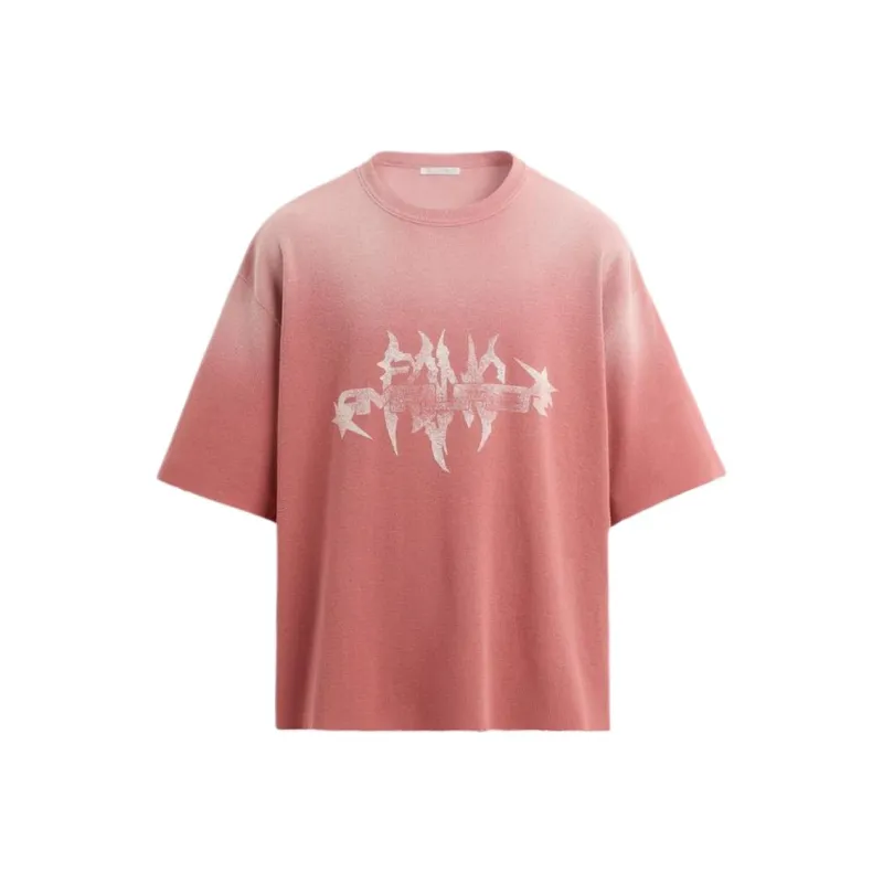 ZARA T Shirt Men's Light Peach Pink-0