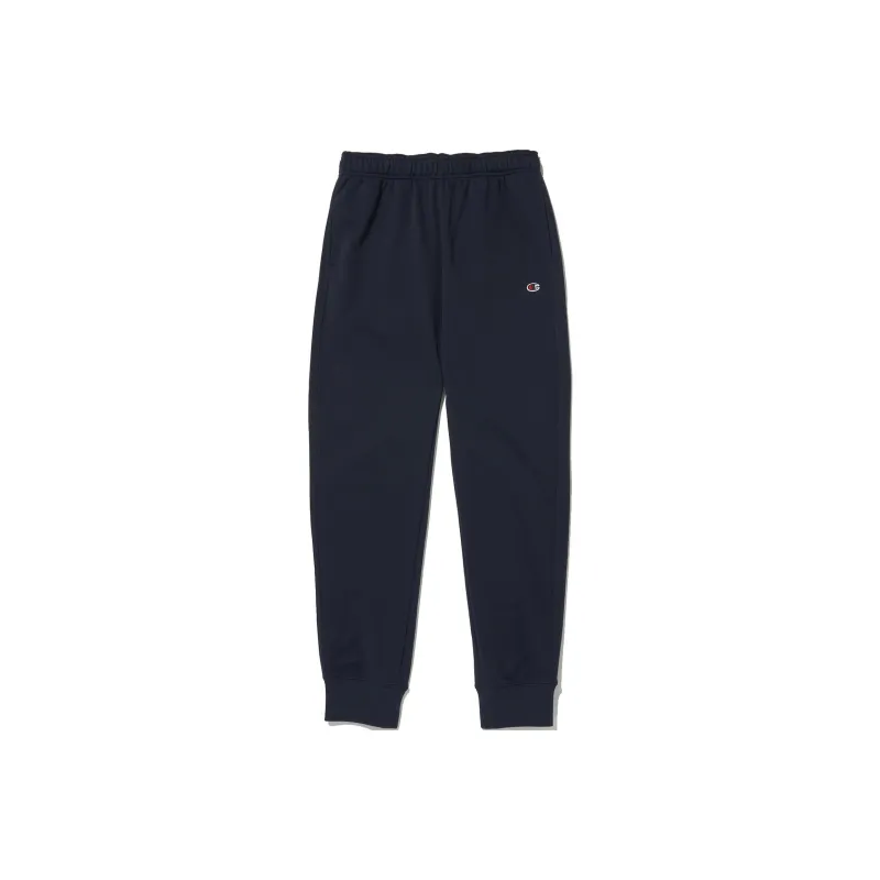 Champion Knitted Sweatpants Unisex Marine Blue-0