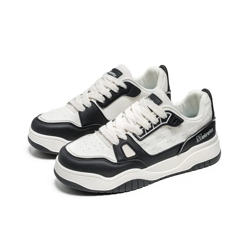 Meiretu Cushioning, Breathable, Slip Resistant Low Top Skateboard Shoes Men's-10