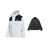 Gray White (3-in-1 Down Liners)