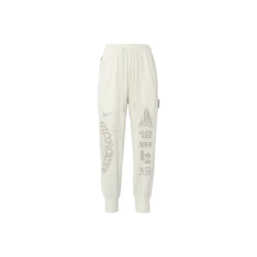 Nike Ja Standard Issue Knitted Sports Pants Men's Sail White