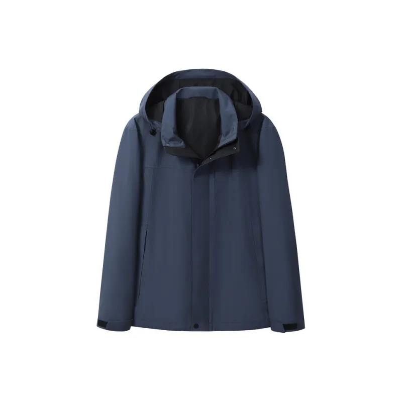 GOLDLION FW24 Jackets Coats Men's Blue Gray-0